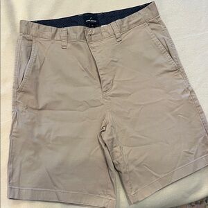 Daniel Hechter Beige Flat Front Shorts